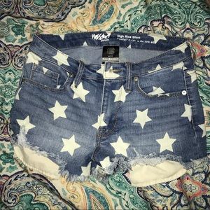 🔴 Cut off star shorts